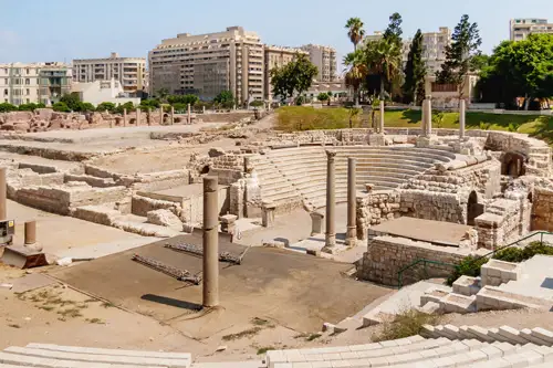 Roman Amphitheatre in Alexandria