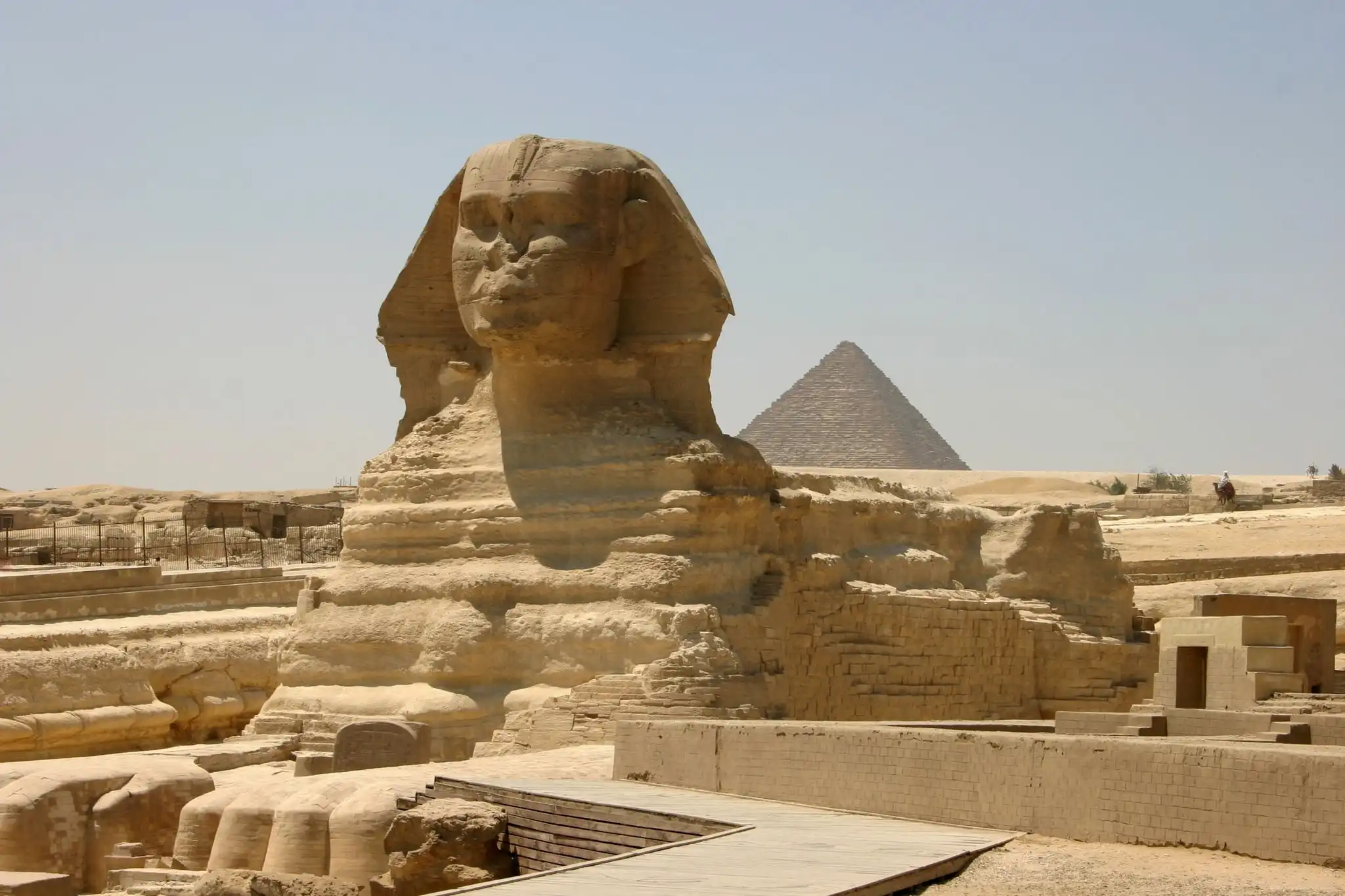 Giza Pyramids and The Sphinx