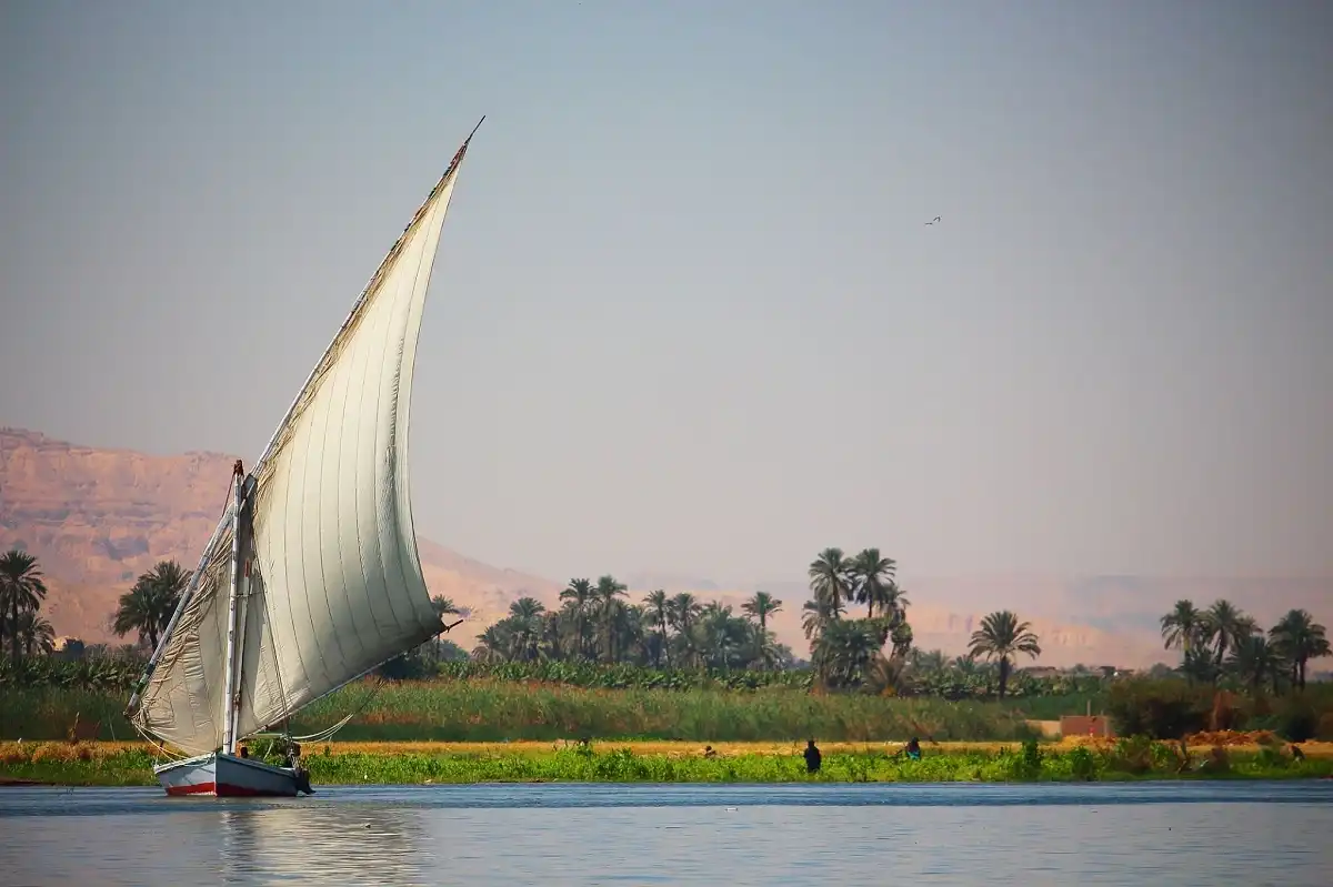 Private Felucca Ride and Banana Island With Lunch in Luxor