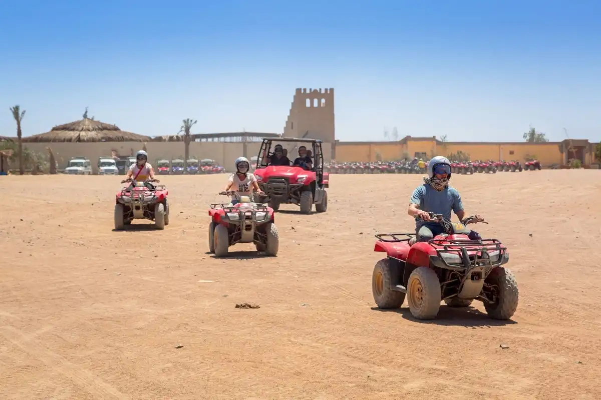 Quad Bike and Bedouin Dinner With Tanoura Show and Belly Dance in Sharm El Sheikh