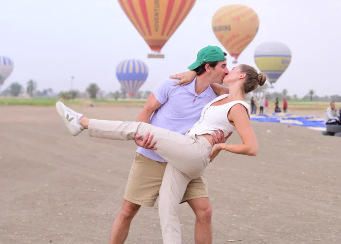 One package Luxor Hot Air Balloon with Luxor Full Day Tour