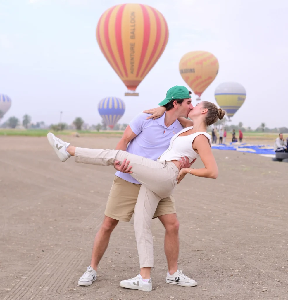 One package Luxor Hot Air Balloon with Luxor Full Day Tour