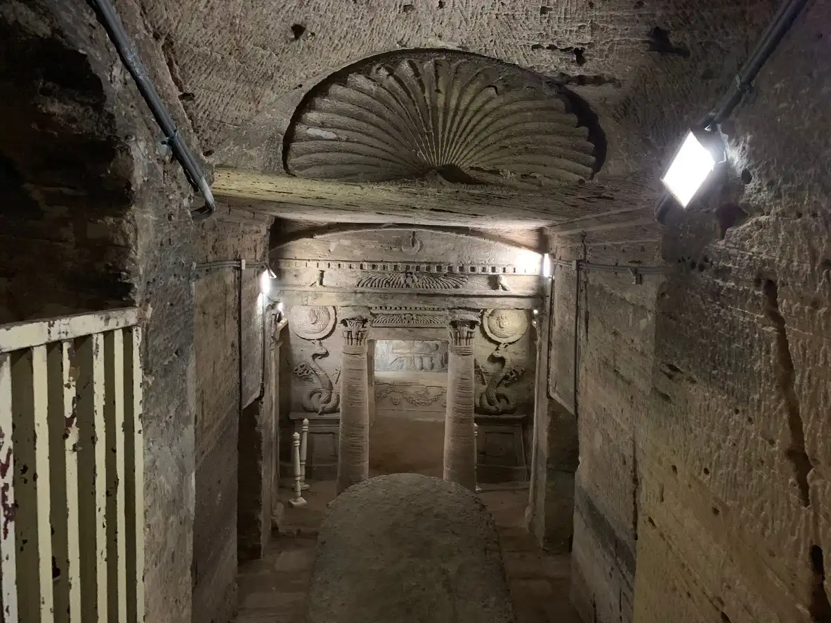 The Catacombs of Kom El Shuqqafa